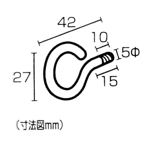 WAKI 다보훅 5×27mm ML698 1봉