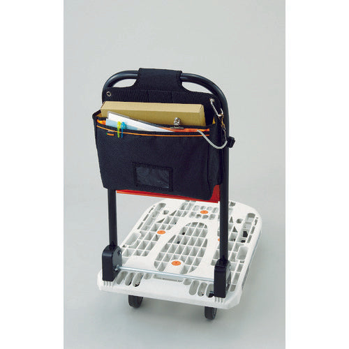 TRUSCO 楽チン台車バッグ マチ付きポケット型 ブラック TOP-DBB 1 個