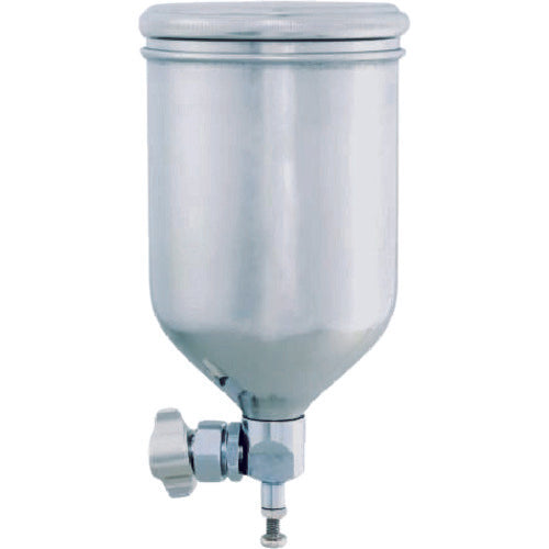 어니스트 이와타 스프레이건용 도료컵(중력식용) 스테인리스제 다리 부착 400ml PC-400S-2LTF 1개