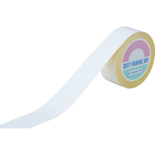 Green Cross Guard Tape (Line Tape) White Removable Type GTH-502W 50 Width x 20m Indoor Use 149041 1 Roll