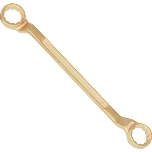 TAURUS Explosion-proof double-ended wrench (60 degrees) Two-sided width dimension (mm): 27 x 30 151-2730A 1 piece