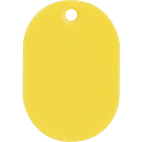 TRUSCO 보기 쉬운 색의 소판찰 소 45×30mm 5장입 옐로우 UKFS-Y 1 PK