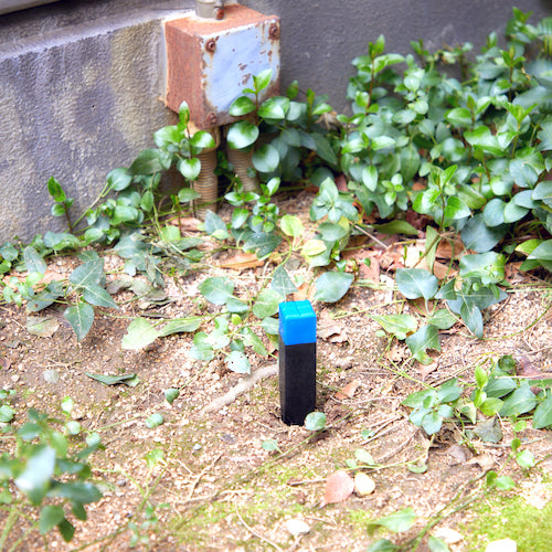 TRUSCO 樹脂製境界杭 450X45mm 青 TA-45-B 1 本