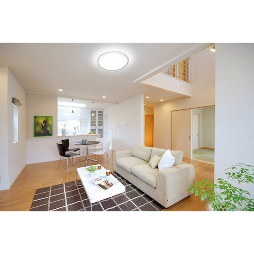 IRIS 248701 LED ceiling light Metal circuit series Clear frame 12 tatami mats Dimmable CL12D-5.1CF 1 unit