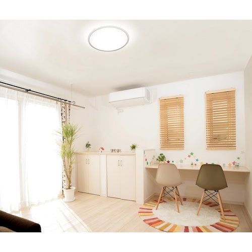 IRIS 248700 LED ceiling light, Metal Circuit Series, Clear Frame, 8 tatami mats, Dimmable, CL8D-5.1CF, 1 unit