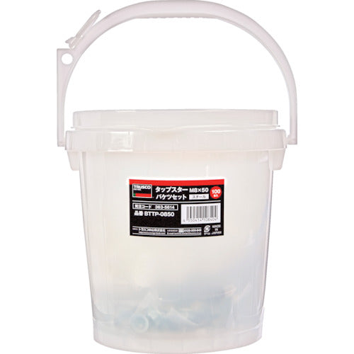 TRUSCO タップスター ステンレス バケツセット M8×50 100本入 BTTPS-0850 1 S