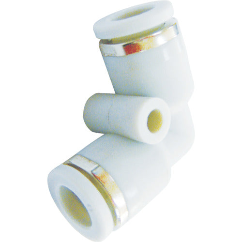 CONVUM Tube Fitting Union Elbow Compatible Tube Outer Diameter D: 10 x 10 mm WPUL10 1 pc