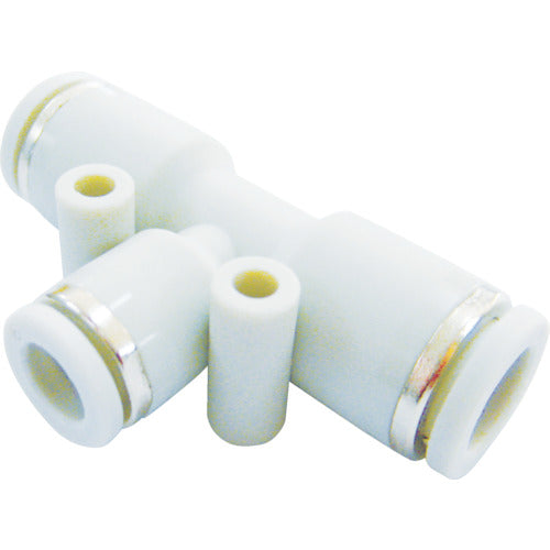 CONVUM Tube Fitting Union Tee Compatible Tube Outer Diameter D: 8 x 8 x 8 mm WPUT08 1 pc