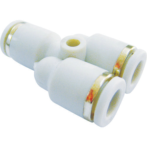 CONVUM Tube Fitting Union Y Compatible Tube Outer Diameter D: 4 x 4 x 4 mm WPY04 1 pc