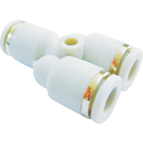 CONVUM Tube Fitting Union Y Compatible Tube Outer Diameter D: 8 x 8 x 8 mm WPY08 1 pc