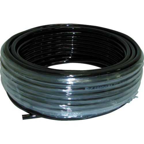 CONVUM Tube 12mmx8.0mm 20m Black WU-12080-BK 1 Roll