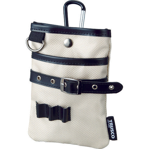 TRUSCO Compact Tool Case Scissor Pocket Beige TCTC1509-BG 1 pc