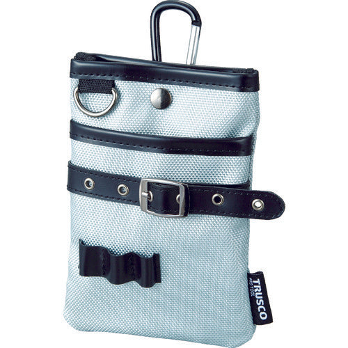 TRUSCO 컴팩트 툴 케이스 가위 포켓 실버 TCTC1509-SV 1 개