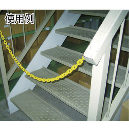 TRUSCO プラチェーン 6MMX30M イエロー TPC-6Y 1 巻