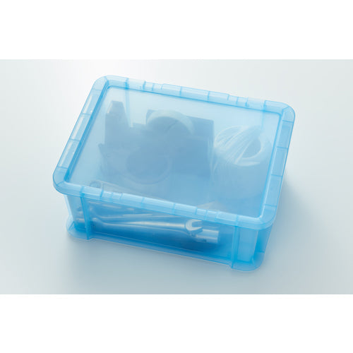TRUSCO TSK−3、TSK−6、TSK−910兼用フタ 透明ブルー TSK-910F-B 1 枚