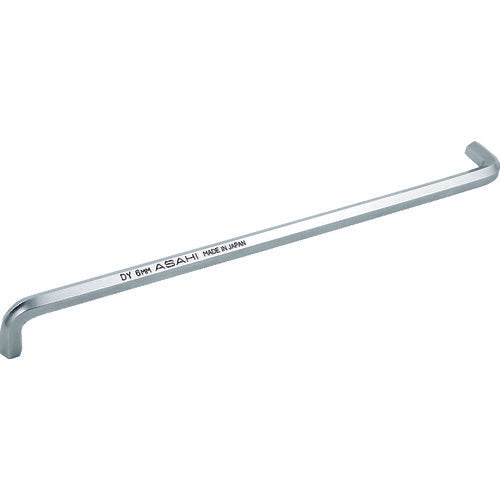 ASH ロングダックスキー六角棒レンチ6mm DY-0600 1 本