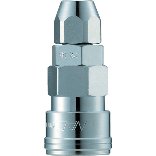 너크 퀵 커플링 AL20형 강철제 우레탄 호스 설치용 소켓 5.0×8.0 CAL21SA 1개