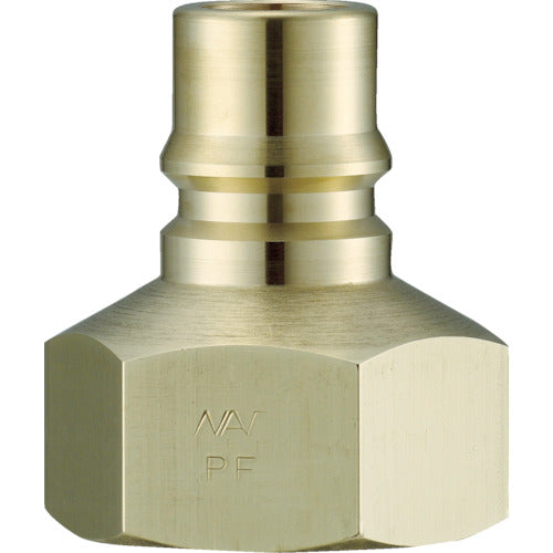 ナック クイックカップリング AL40型 真鍮製 オネジ取付用プラグ R3/4 CAL46PF2 1 個