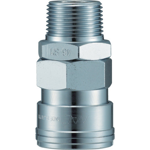NAC Quick Coupling AL40 Type Steel Female Thread Mounting CAL46SM 1 Piece