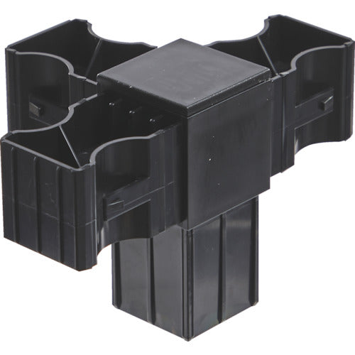 TRUSCO リニア紙管用ジョイントB(4方向) KF-JOINTB 1 個