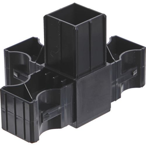 TRUSCO 리니어 종이관용 조인트 F(4방향 구멍 있음) KF-JOINTF 1개