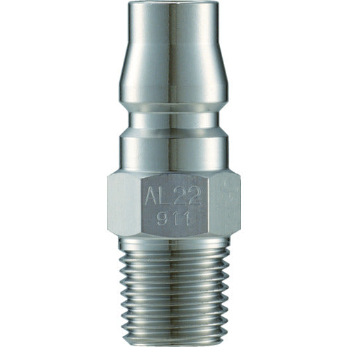 NAC Quick Coupling AL40 Type Stainless Steel Female Thread Mounting Plug Rc1 CAL48PM3 1 pc