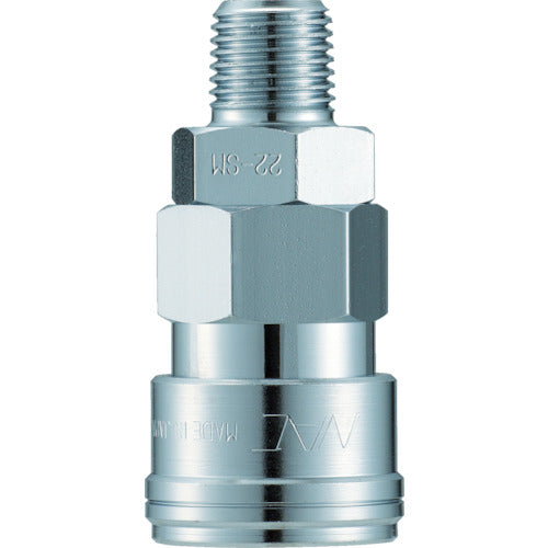 NAC Quick Coupling AL40 Type Steel Female Thread Mounting CAL48SM 1 Piece