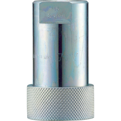 NAC Quick Coupling HP Type Special Steel High Pressure Type Male Thread Mounting Double Opening Type CHP02S 1 pc