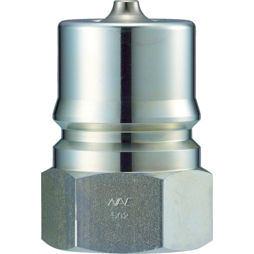ナック クイックカップリング S・P型 鋼鉄製 オネジ取付用プラグ R1/4 CSP02P 1 個