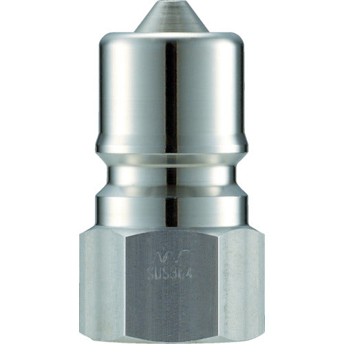 NAC Quick Coupling SPE Type Stainless Steel Male Thread Mounting Plug R3/8 CSPE03P3 1 pc