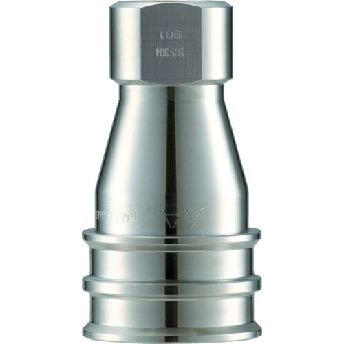 NAC Quick Coupling SPE Type Stainless Steel Male Thread Mounting Socket R3/4 CSPE06S3 1 pc