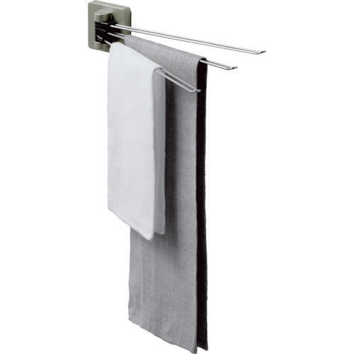 ASVEL Stainless Steel Dish Cloth Holder, Adhesive Sheet 410482 1 pc