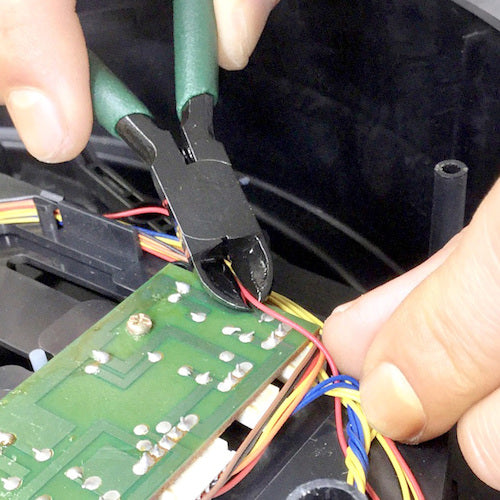 ベストツール マルビー カチオン電着塗装 マイクロニッパー(ビニールグリップ付)125mm MN-125 1 丁