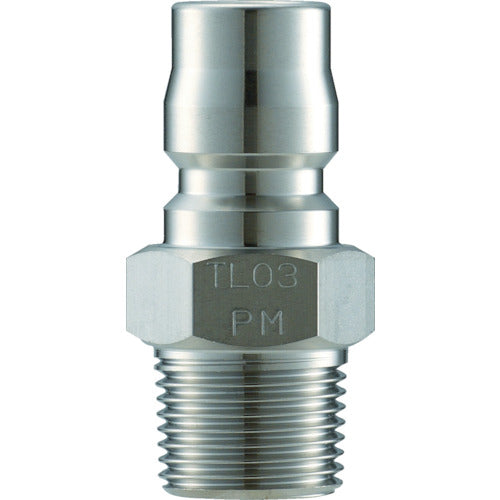 NAC Quick Coupling TL Type Stainless Steel Female Thread Mounting Plug Rc1/4 CTL02PM3 1 pc