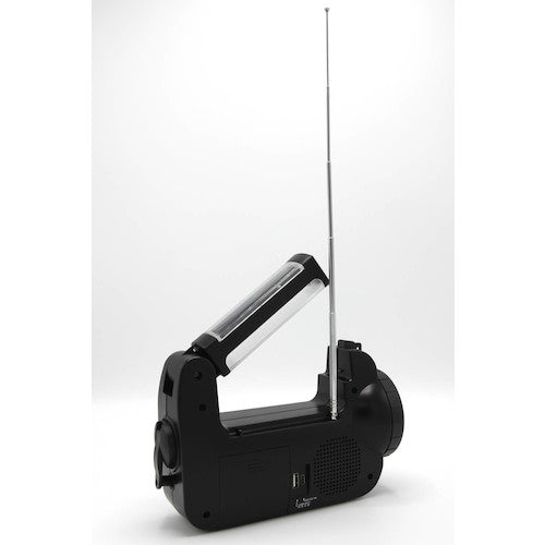 STARLIGHT ソーラー充電ラジオライト SK-BR2016PSB 1 個