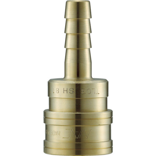 너크 퀵 커플링 TL형 황동 호스 설치용 양로 개방형 CTL08SH2 1개