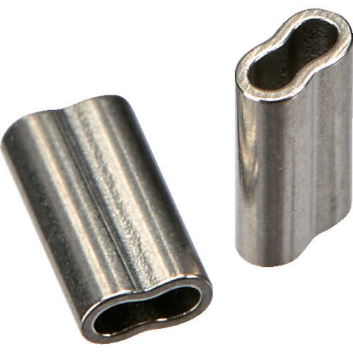 TRUSCO ワイヤロープ用ステンレススリーブ(2個入)1.2〜1.5パイ用 SRB15S 1 袋