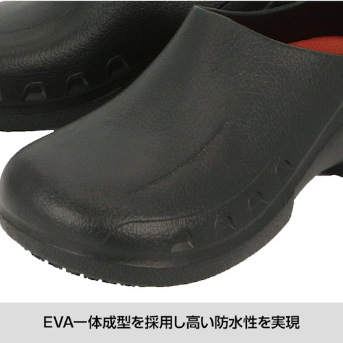 K−WORK シェルボシューズ ブラック 29.0cm SS-200-BK-290 1 足