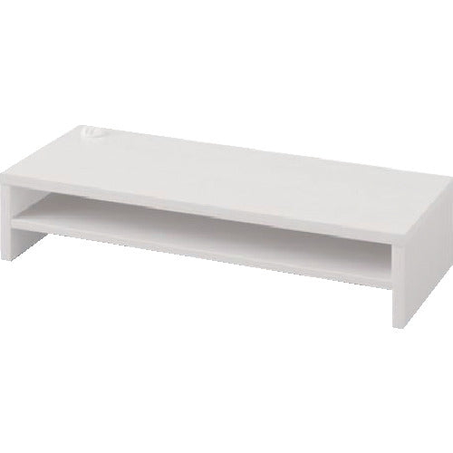 IRIS 289234 Monitor stand with shelf, off-white MNS590T-OW 1 unit