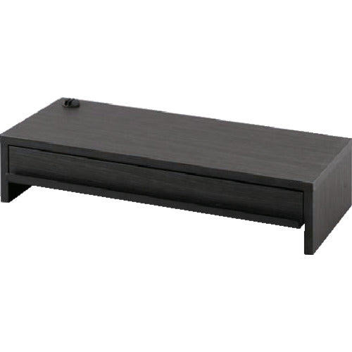 IRIS 289236 モニター台 引出し付き ブラックオーク MNS-590H-BO 1 台