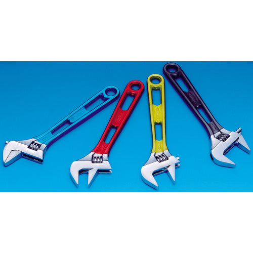 슈퍼 와이드 몽키 렌치 스탠다드 타입(블루) 입 열림:0~24 MWM24B 1 쵸