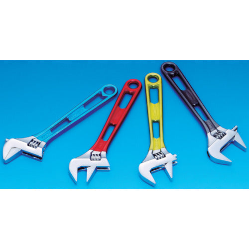 Super wide adjustable wrench standard type (red) Jaw opening: 0-36 MWM36R 1 piece