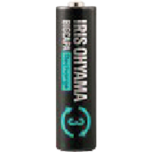 IRIS 578034 Big Capacity Rechargeable AA Nickel Metal Hydride Battery 4-Pack BCR-S3MH/4B 1 PK