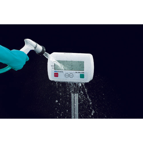 A&D 방진・방수 디지털 대 저울 SE 시리즈(일체형・폴 부착) 가중량 60kg 최소 표시 10g 계량 접시 치수 W300×D380mm SE60KAM 1대