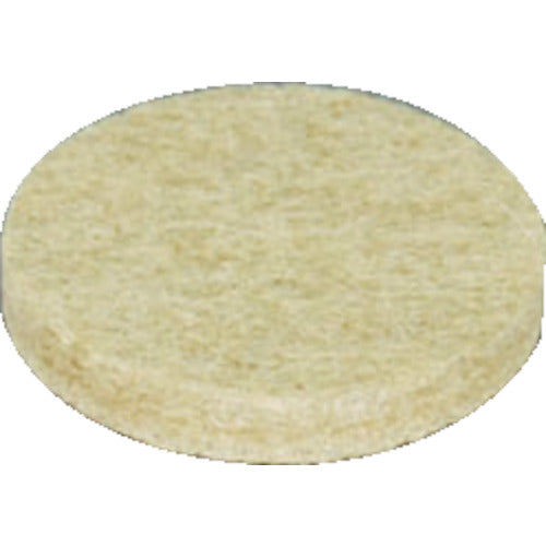 光 硬質フェルト ブラウン丸25丸 PQ25-2 1 PK