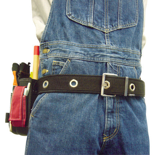 TRUSCO Working Belt, 1 Pin, Black, TWB48-BK, 1 Piece
