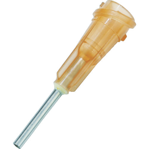 MUSASHI Double-threaded Plastic Needle, Brown, Pack of 50, DPN-15G-1, 1 PK