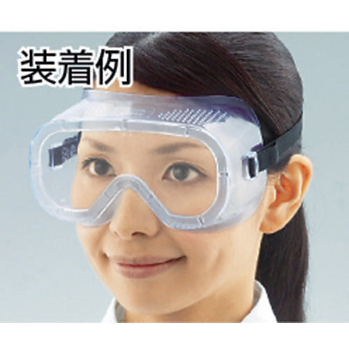TRUSCO Bulk Purchase Safety Goggles Simple Type (10 pieces) TSG-60010P 1 box