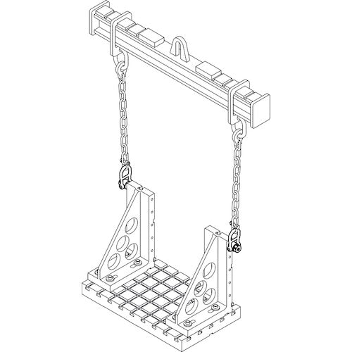 HALDER ネジ山クランプ式リフティング・ピン スイベルタイプ ステンレス鋼 22353.1016 1 個