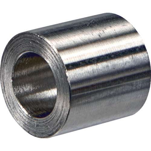 TRUSCO Thin Spacer Electroless Nickel Inner Diameter 8 Outer Diameter 12 Thickness 12 NITM8-12-12 1 pc